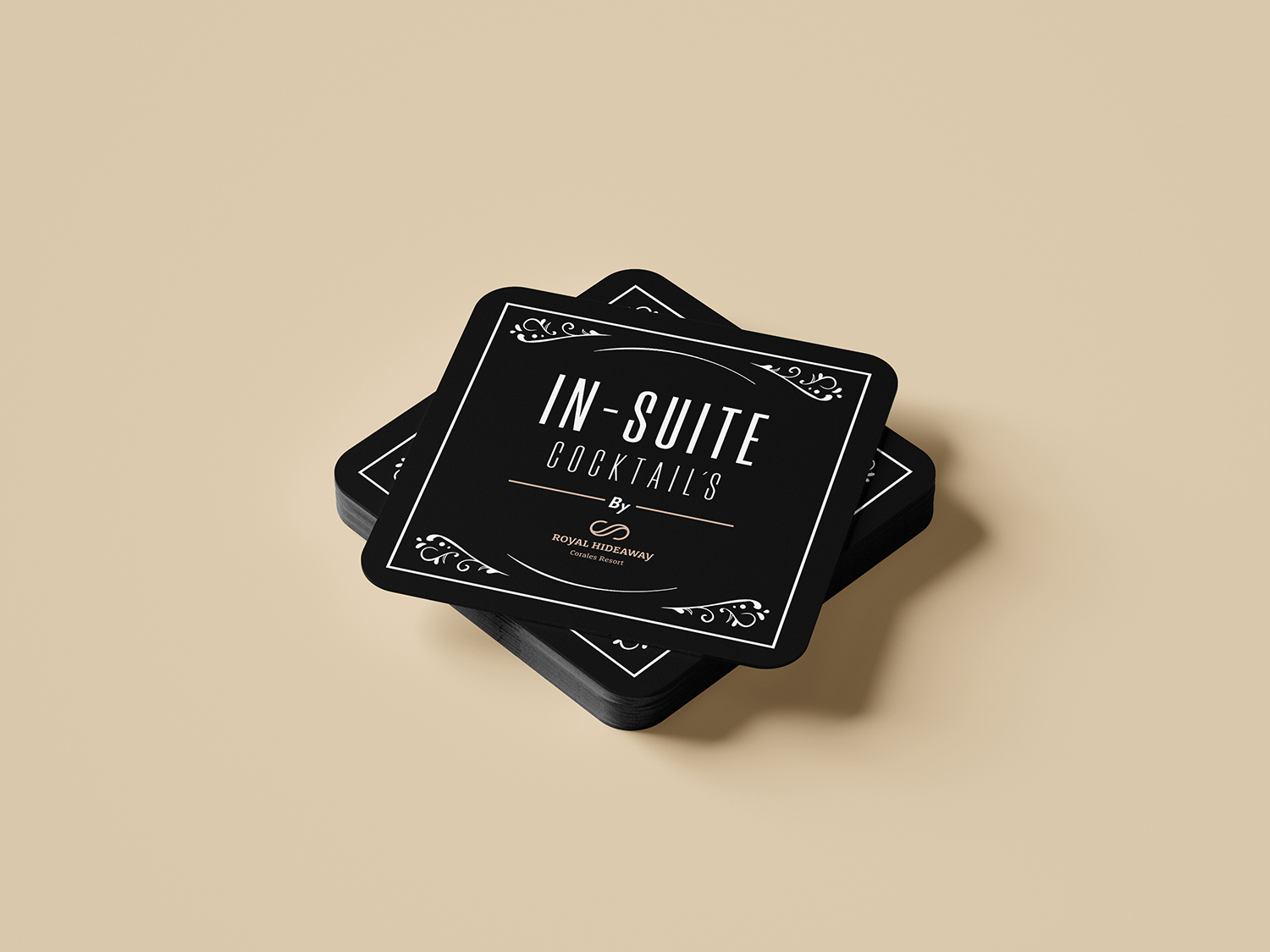 IN-SUITE COCKTAILS COASTERS
